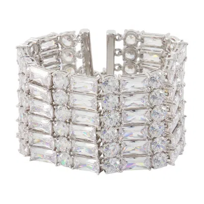 Self-portrait Bracelet In Silver