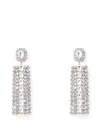 Self-portrait Multi Crystal Droplet Jewelry Silver