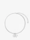 Self-portrait Crystal Bow Tennis Necklace