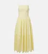 Self-portrait Broderie Anglaise Cotton Midi Dress