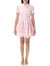 Self-portrait Klassisches Kleid In Pink