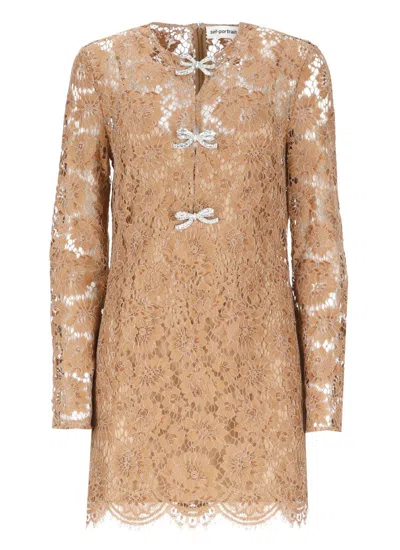 Self-portrait Brown Self Portrait Dress