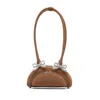 SELF-PORTRAIT BROWN SHOULDER BAGS