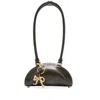 Self-portrait Leather Shoulder Bag With Charms