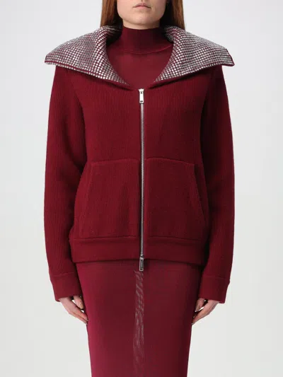 SELF-PORTRAIT CARDIGAN SELF-PORTRAIT WOMAN COLOR BURGUNDY,G46406050