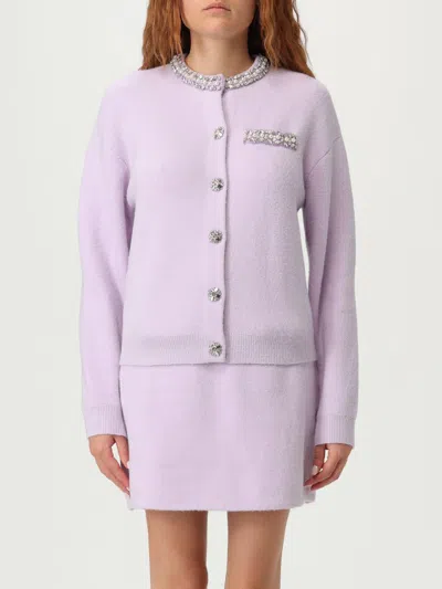 Self-portrait Cardigan  Donna Colore Lilla