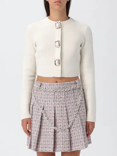 SELF-PORTRAIT SWEATER SELF-PORTRAIT WOMAN COLOR WHITE,H31710001