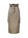 Self-portrait Self Portrait Skirts In Beige