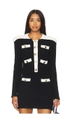 Self-portrait Embellished Alpaca-blend Sweater In Black