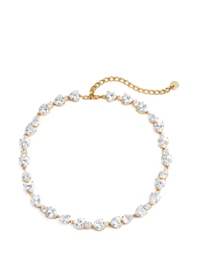 Self-portrait Chain Necklace In Gold