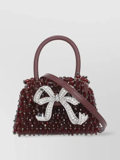 SELF-PORTRAIT CHAINMAIL BOW SHOULDER BAG