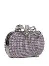 Self-portrait Chainmail Crystal-embellished Clutch