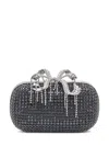 Self-portrait Chainmail Clutch Bag With Bow