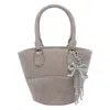Self-portrait Self Portrait Women Suede Tote Bag