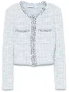 Self-portrait Checked Cardigan