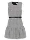 Self-portrait Self Portrait Women Prince Of Wales Check Mini Dress