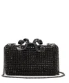 Self-portrait Clutch In Black