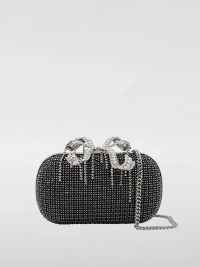 Self-portrait Clutch  Donna Colore Blue
