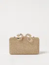 Self-portrait Clutch  Woman Color Gold