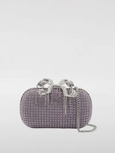 Self-portrait Clutch  Donna Colore Viola