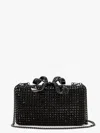 Self-portrait Self Portrait Black Crystal Box Clutch