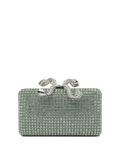 Self-portrait Clutches In Green