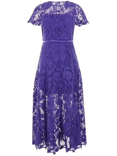 Self-portrait Self Portrait Dresses In Blue