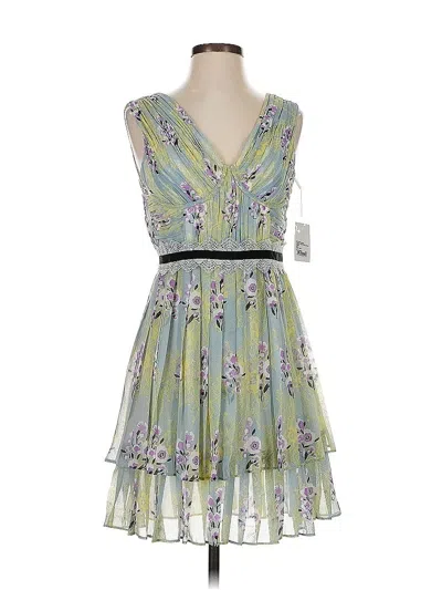 Self-portrait Cocktail Dress In Multi