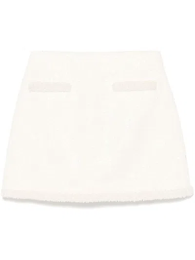 SELF-PORTRAIT SELF-PORTRAIT CONCEALED ZIP SEQUIN SKIRT