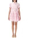 Self-portrait Cotton Dress - Women's - Cotton In Pink