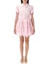 Self-portrait Klassisches Kleid In Pink