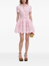 Self-portrait Cotton Dress - Women's - Cotton In Pink