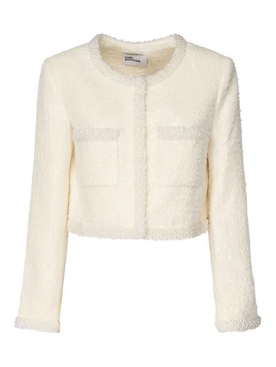 SELF-PORTRAIT CHAQUETA CASUAL - BLANCO