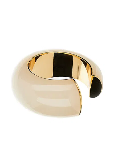 Self-portrait Cream Bracelet In Neutral