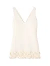 Self-portrait Crystal And Faux-pearl Embellished Crepe Mini Dress