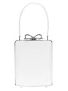 Self-portrait 'cream Leather Mini Bow' Handbag In White