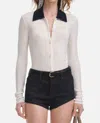 Self-portrait Cream Merino Wool Cardigan