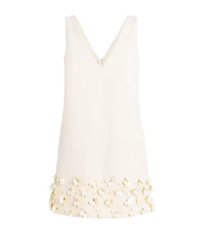 SELF-PORTRAIT CREPE SEQUINNED MINI DRESS