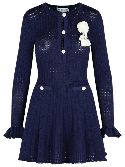Self-portrait 'crochet' Dress
