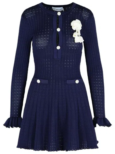 SELF-PORTRAIT SELF-PORTRAIT 'CROCHET' DRESS