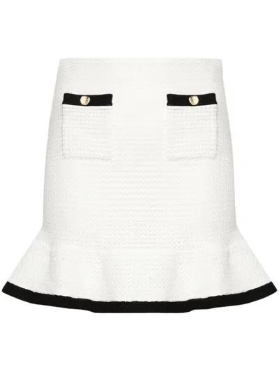 Self-portrait Self Portrait Crochet Mini Skirt