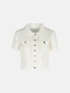 Self-portrait 'crochet' White Cotton Blend Top