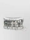 Self-portrait Crystal Bow Mini Shoulder Bag