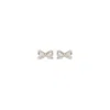 Self-portrait Earrings With Peg And With Crystals Jewels Gold In Gold