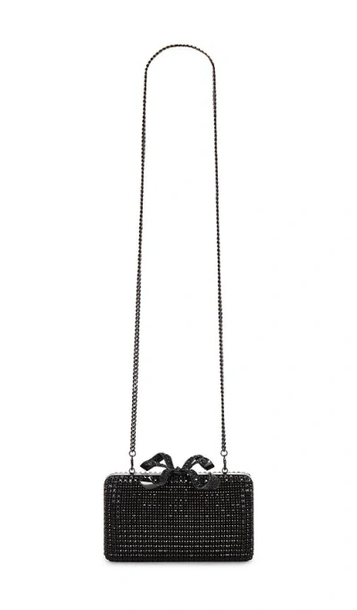 Self-portrait Clutch In Black