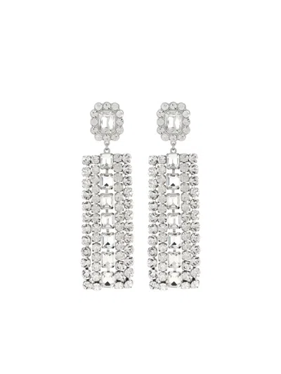 SELF-PORTRAIT CRYSTAL DROP EARRINGS