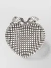Self-portrait Crystal Embellished Clutch Bag