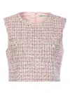 Self-portrait Crystal-embellished Dress In Pink