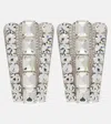 Self-portrait Crystal-embellished Drop Earrings