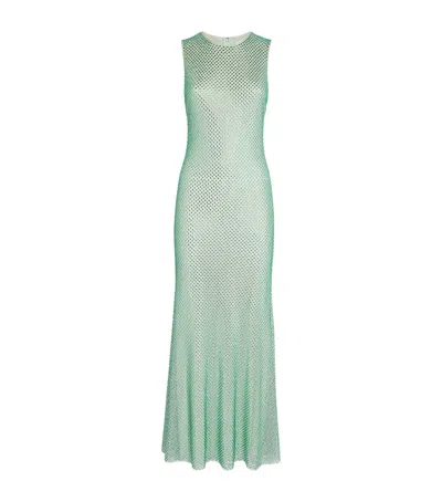 Self-portrait Crystal-embellished Maxi Dress